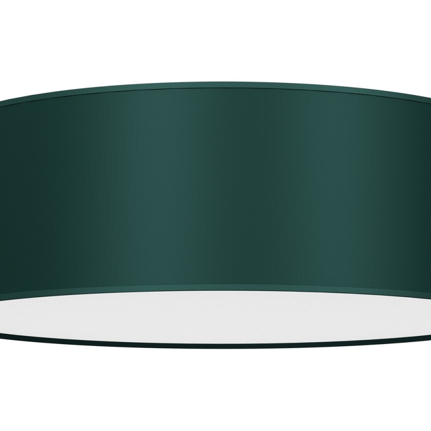 Stropné svietidlo VERDE 3xE27/60W/230V pr. 50 cm zelená