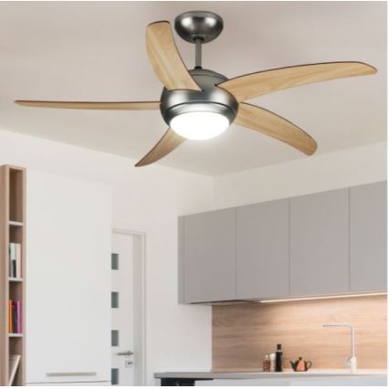 Stropný ventilátor 2xE27/20W/230V pr. 132 cm + diaľkové ovládanie