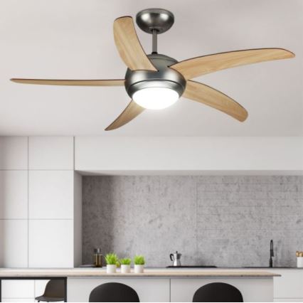 Stropný ventilátor 2xE27/20W/230V pr. 132 cm + diaľkové ovládanie