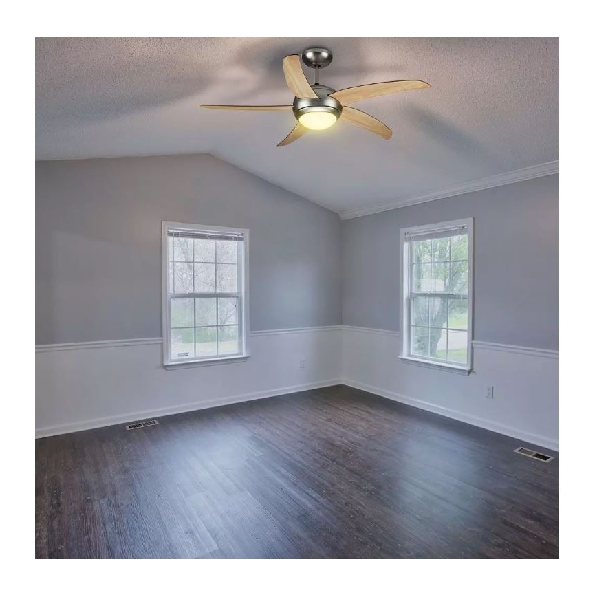 Stropný ventilátor 2xE27/20W/230V pr. 132 cm + diaľkové ovládanie