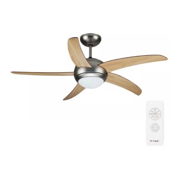 Stropný ventilátor 2xE27/20W/230V pr. 132 cm + diaľkové ovládanie