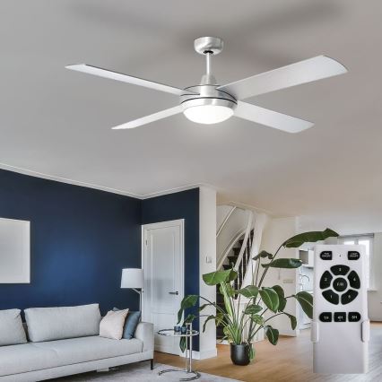 Stropný ventilátor 2xE27/35W/230V + diaľkové ovládanie