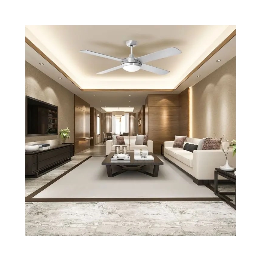 Stropný ventilátor 2xE27/35W/230V + diaľkové ovládanie