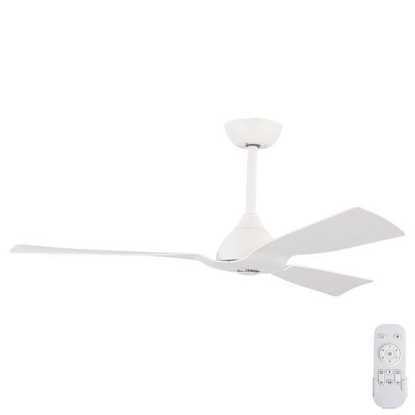 Stropný ventilátor pr. 132 cm IP44 biela + diaľkové ovládanie