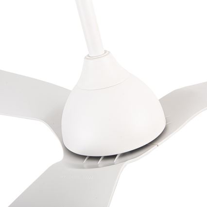 Stropný ventilátor pr. 132 cm IP44 biela + diaľkové ovládanie