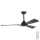 Stropný ventilátor pr. 132 cm IP44 čierna + diaľkové ovládanie