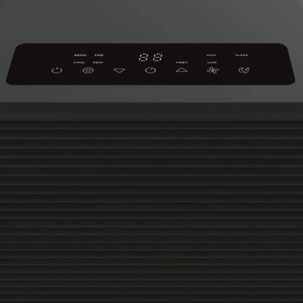 Stylies - Prenosná klimatizácia POLARIX 1000W/230V 9000 BTU čierna + diaľkové ovládanie