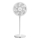 Stylies - Stojanový ventilátor 2v1 ANTILA 25W/230V 88 cm biela + diaľkové ovládanie