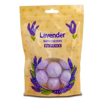 Šumivá bomba do kúpeľa PROVENCE 6 ks levanduľa