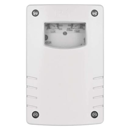 Súmrakový spínač 1800W/230V IP65 biely