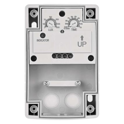 Súmrakový spínač 1800W/230V IP65 biely