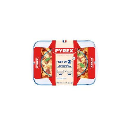 Súprava 2× pekáčov PYREX 3,7/2,2 l