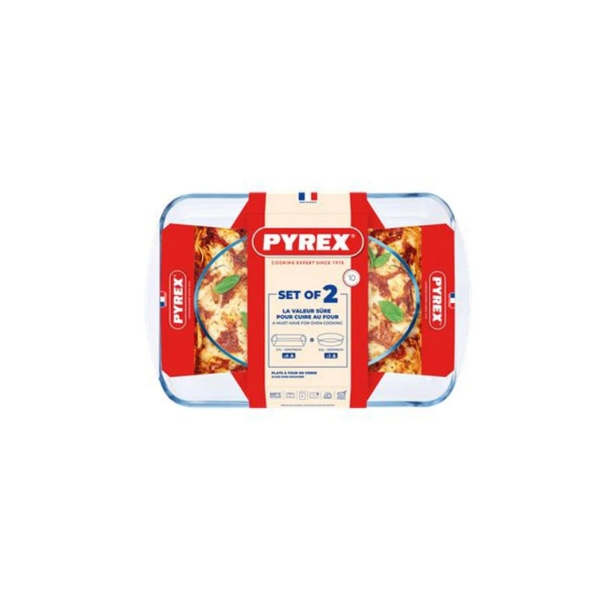 Súprava 2× pekáčov PYREX 3,7/2,2 l