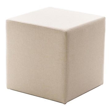 Taburet CUBI 40x40 cm krémový