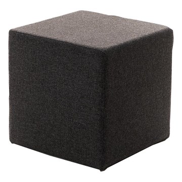Taburet CUBI 40x40 cm tmavohnedý
