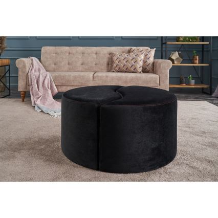 Taburet JING priemer 80 cm antracit