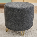 Taburet NANI priemer 40 cm antracit