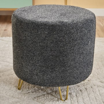 Taburet NANI priemer 40 cm antracit