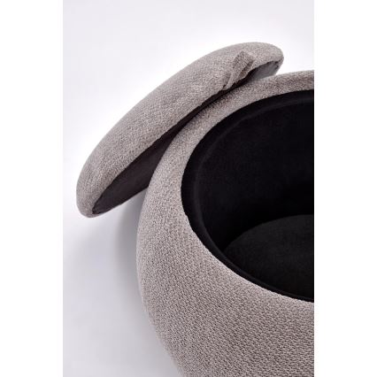 Taburet PAKS pr. 50 cm sivý