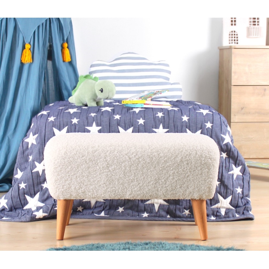 Taburet PIXI 32x61 cm biely