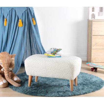 Taburet PIXI 32x61 cm biely