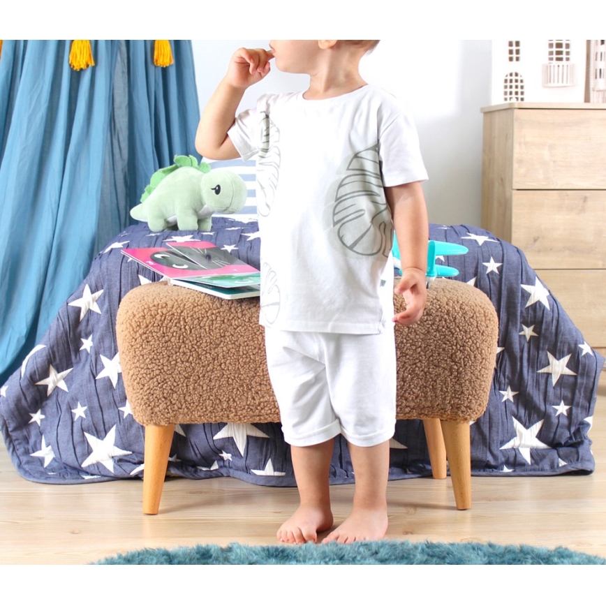 Taburet PIXI 32x61 cm hnedý