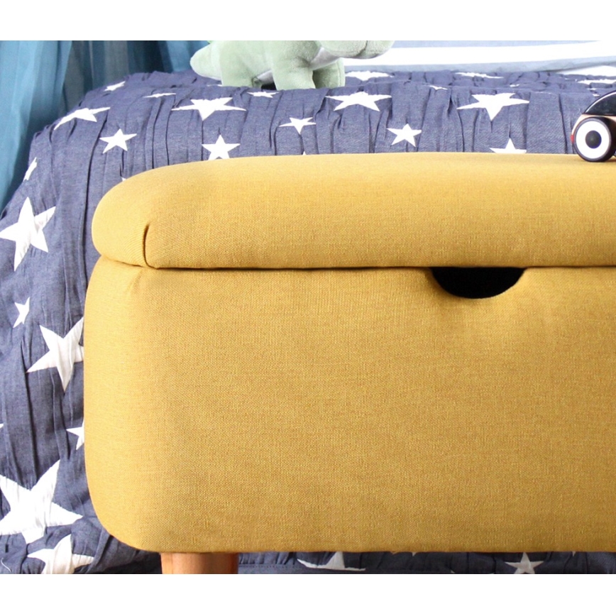 Taburet PIXI 37x61 cm žltý