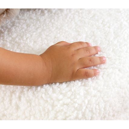 Taburet PIXI, priemer 38 cm, biely