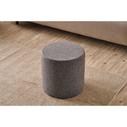 Taburet RONDO, priemer 40 cm, antracit