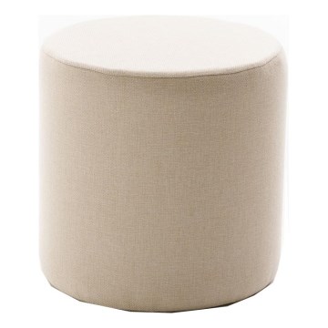 Taburet RONDO priemer 40 cm krémový