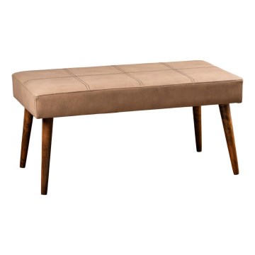 Taburet VITO 46x92 cm hnedý