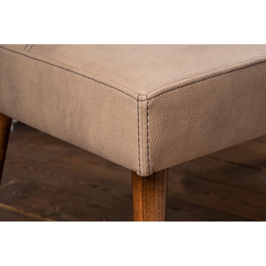 Taburet VITO 46x92 cm hnedý