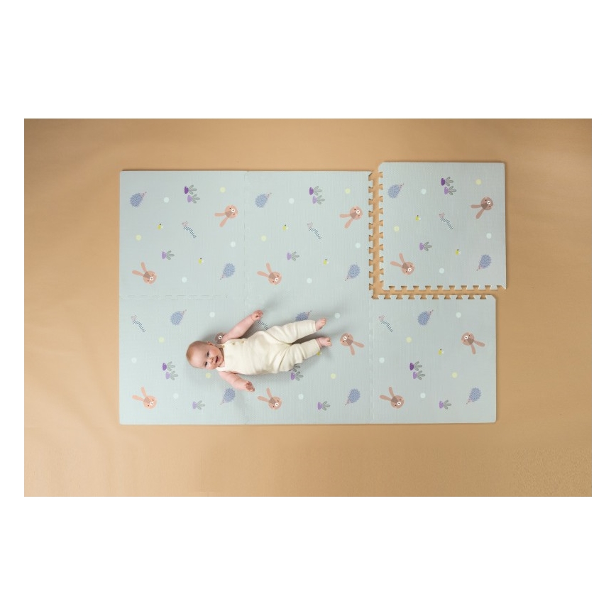Taf Toys - Detská hracia podložka XL Puzzle Záhrada