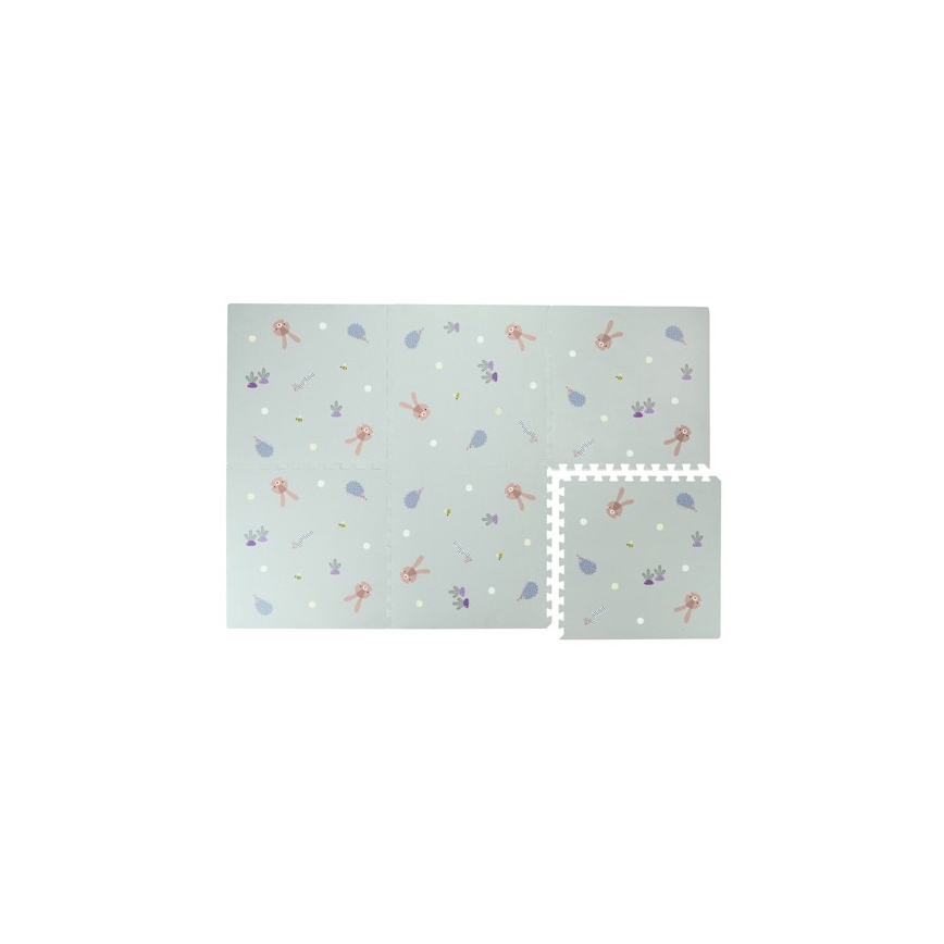 Taf Toys - Detská hracia podložka XL Puzzle Záhrada