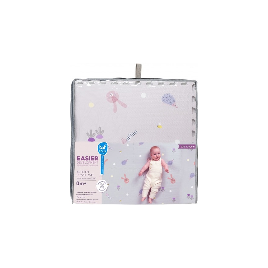 Taf Toys - Detská hracia podložka XL Puzzle Záhrada