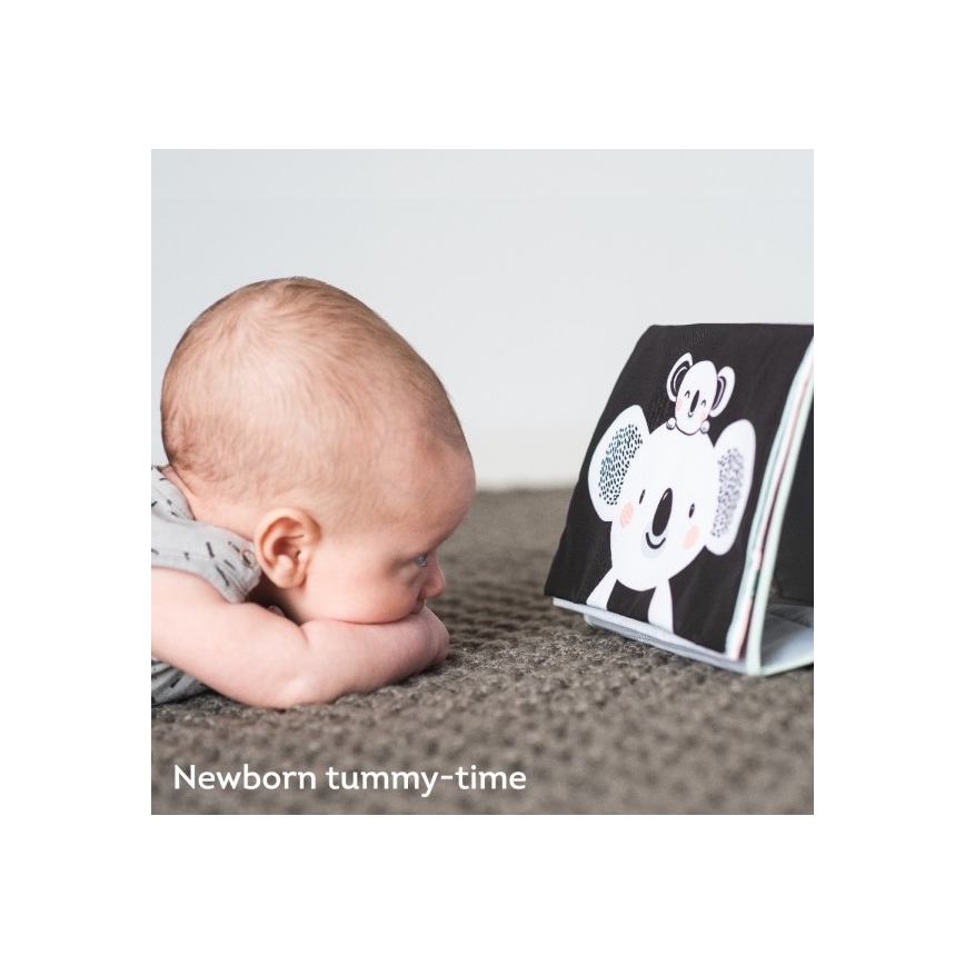 Taf Toys - Detská textilná knižka so zrkadielkom koala