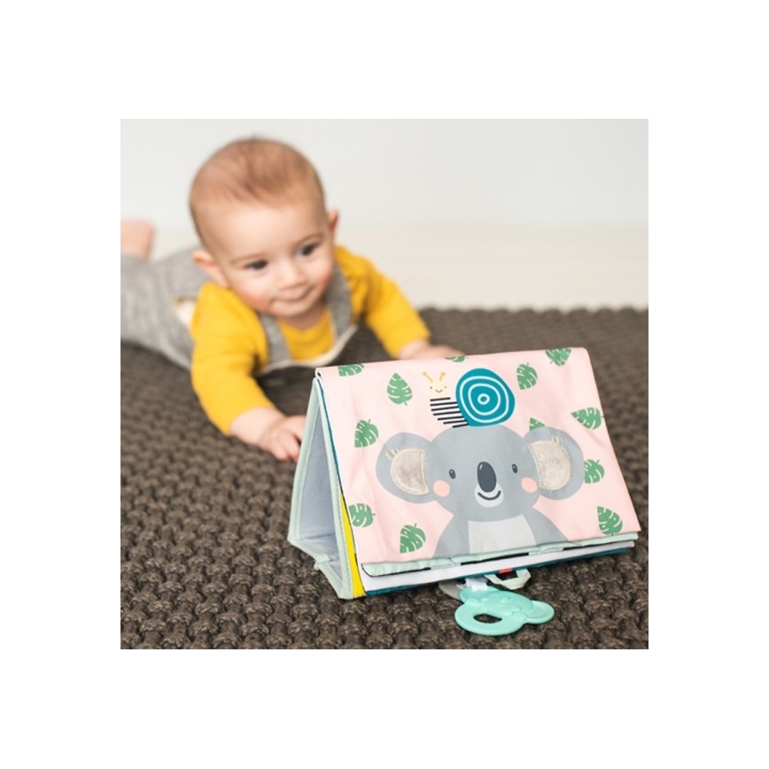 Taf Toys - Detská textilná knižka so zrkadielkom koala