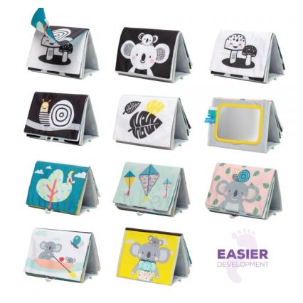 Taf Toys - Detská textilná knižka so zrkadielkom koala