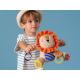 Taf Toys - Plyšová hračka s hryzátkami 25 cm lev