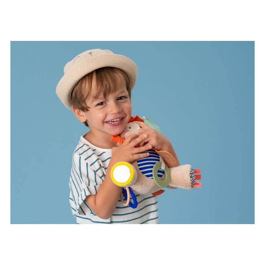 Taf Toys - Plyšová hračka s hryzátkami 25 cm lev