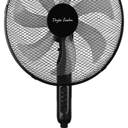 Taylor Swoden - Stojanový ventilátor 50W/230V 122 cm čierny