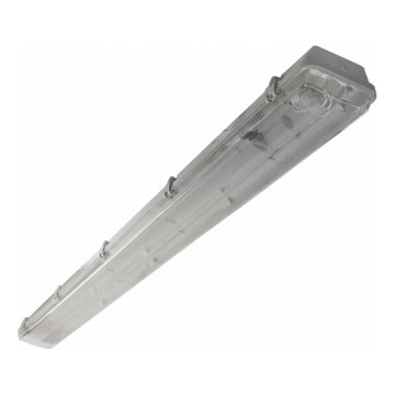 Technické žiarivkové svietidlo 2xG13/36W/230V 120 cm IP65 sivé