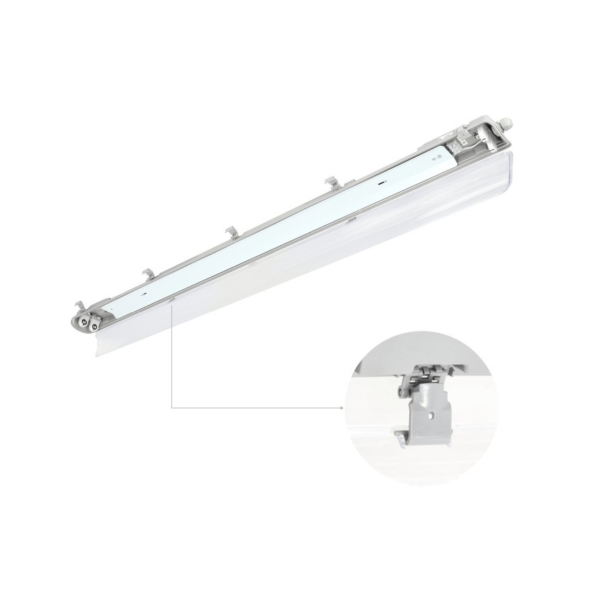 Technické žiarivkové svietidlo HERMIC T8 2xG13/18W/230V IP65