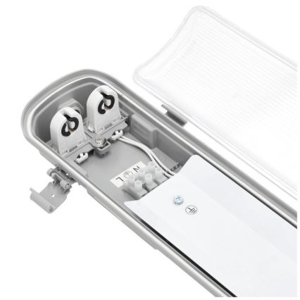 Technické žiarivkové svietidlo HERMIC T8 2xG13/18W/230V IP65