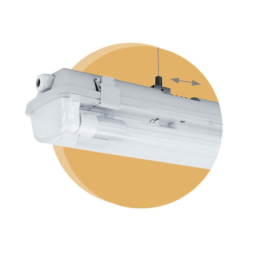Technické žiarivkové svietidlo LIMEA T8 2xG13/10W/230V IP65 1500mm