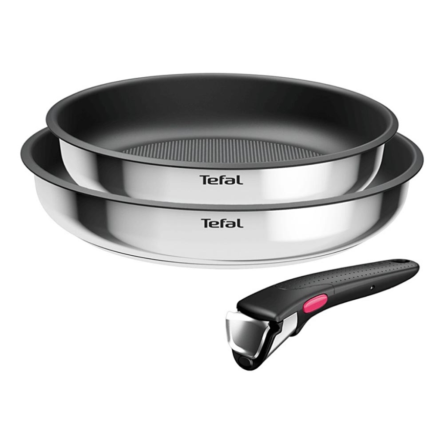 Tefal - 3-dielna nerezová sada riadu INGENIO COOK