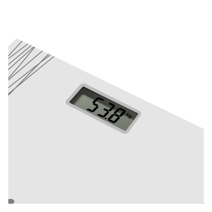 Tefal - Digitálna osobná váha PREMISS 1xCR2032 šedá