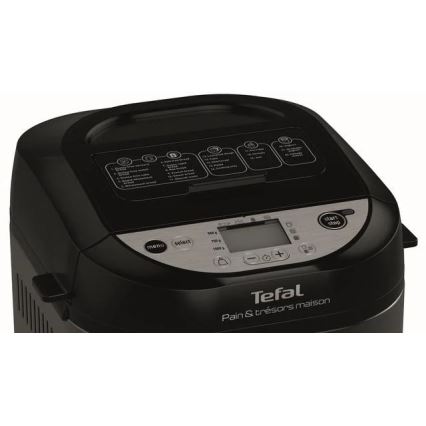 Tefal - Domáca pekáreň PAIN&TRESORS 700W/230V čierna