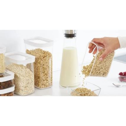 Tefal - Dóza na potraviny 0,45 l OPTIMA biela/priehľadná