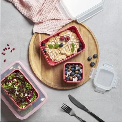 Tefal - Dóza na potraviny 0,55 l MSEAL COLOR ružová